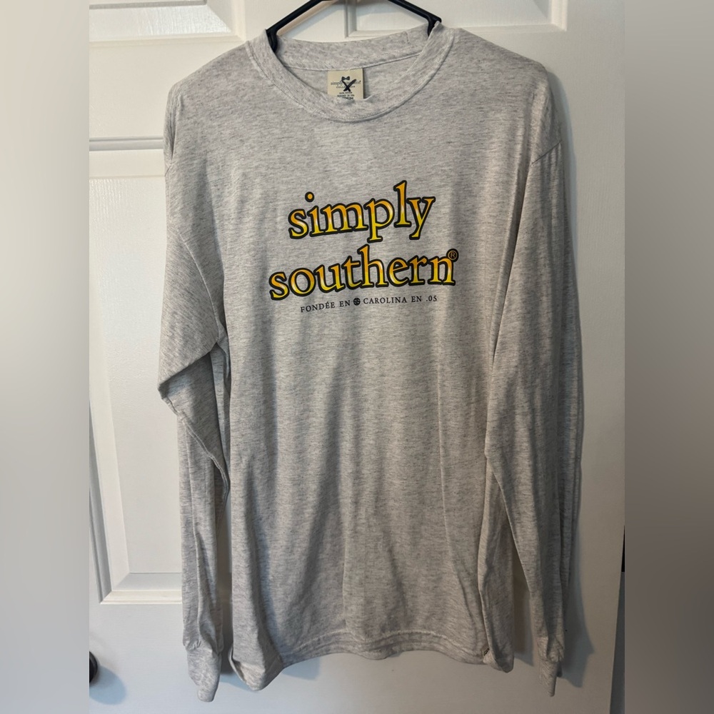 simply southern long sleeve tee